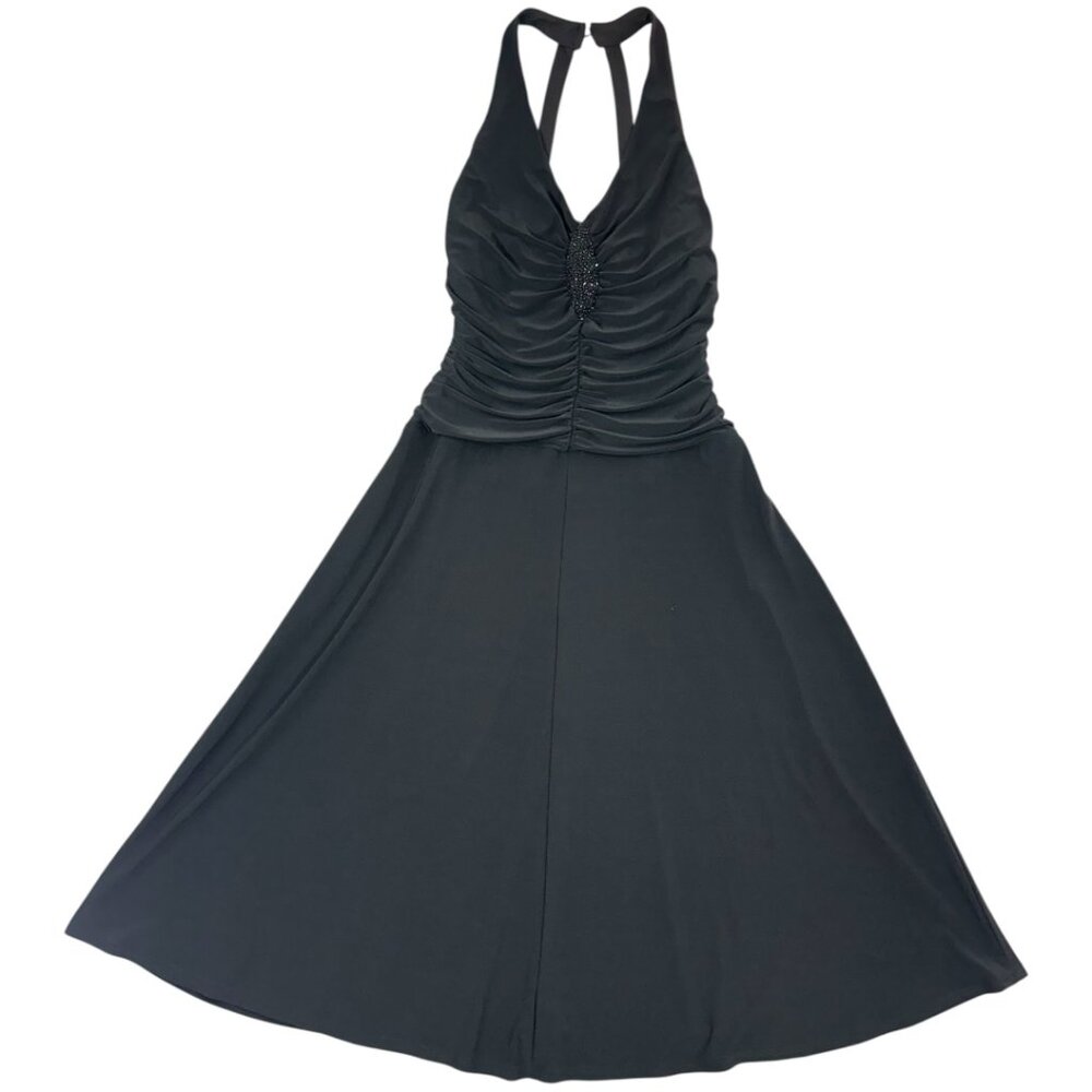 Evan Picone‎ Black Halter Dress - Picture 2 of 10